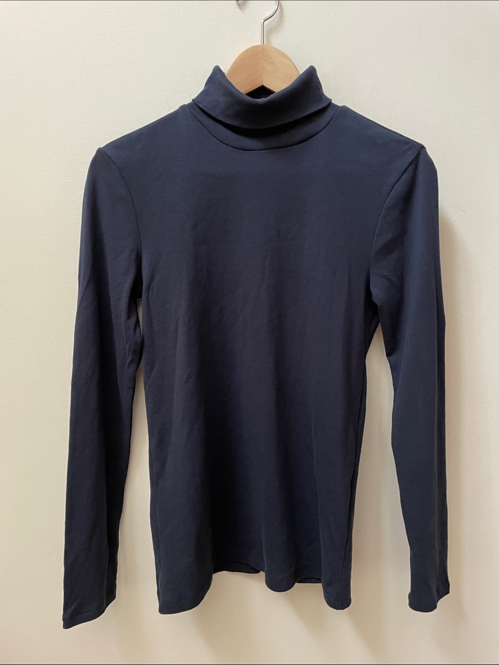 Joe Fresh Navy Cotton Turtleneck Sweater